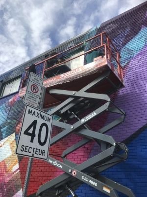 La murale de Fluke sur Dollard à LaSalle (28 sep 2021) - Crédit photo : Karine Joly