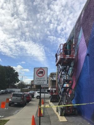 La murale de Fluke sur Dollard à LaSalle (28 sep 2021)