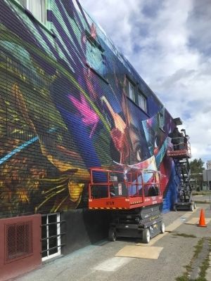 La murale de Fluke sur Dollard à LaSalle (28 sep 2021)