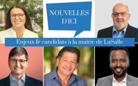 Municipales 2021 : les 5 candidats à la mairie de LaSalle sur les enjeux.