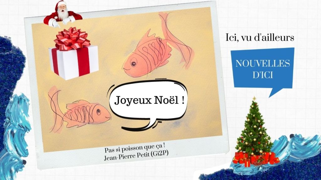 Joyeux Noël des poissons de Nouvelles d'Ici