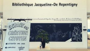 Espace de création citoyen à la bibliothèque Jacqueline-De Repentigny