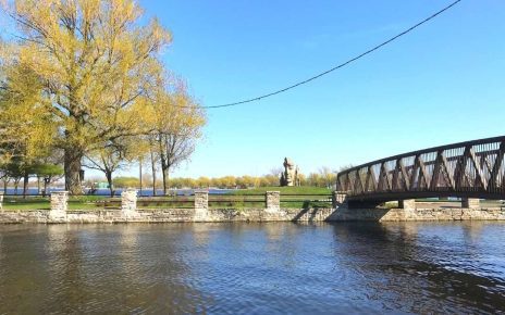 Canal, parc et lac à Lachine