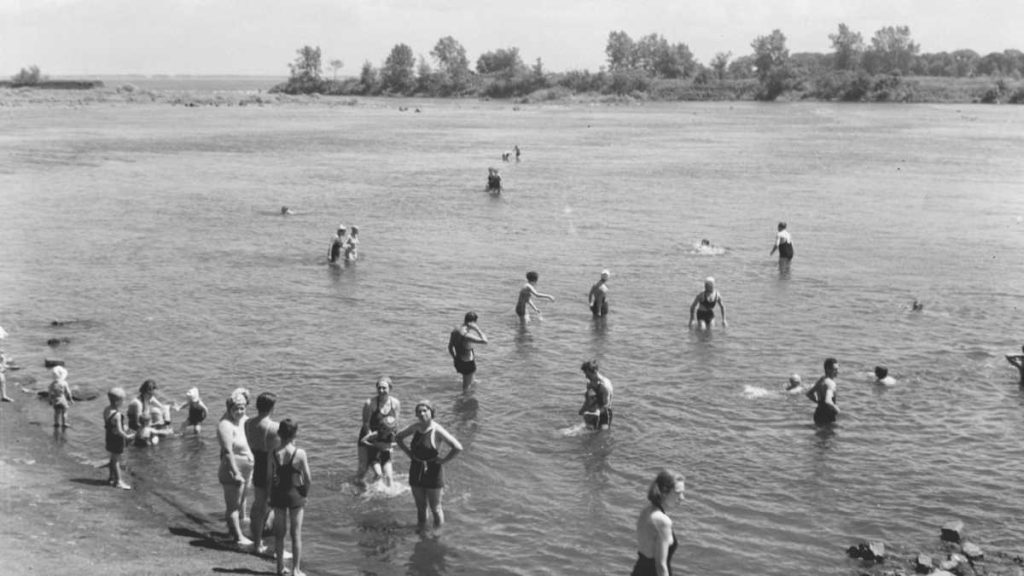 Rocky Beach à LaSalle (24 juillet 1938) 