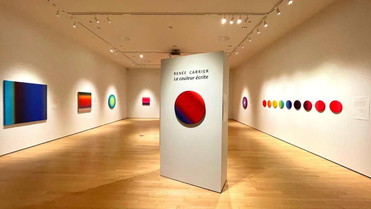 La couleur écrite, une exposition gratuite des oeuvres de Renée Carrier au Quai 5160 à Verdun