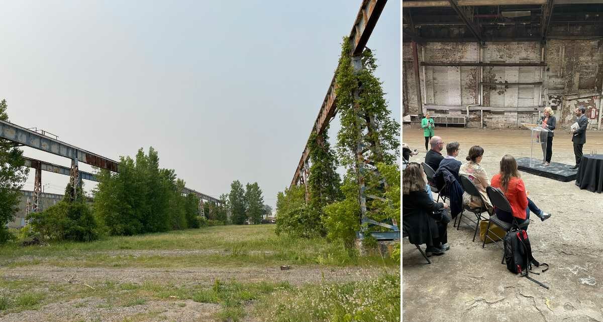 L'ancien site industriel de la Dominon bridge va accueillir Lachine-Est
