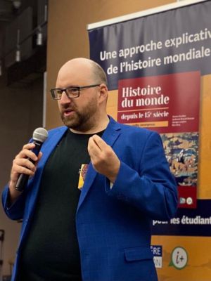Guillaume Breault-Duncan, professeur et historien au Cégep André-Laurendeau